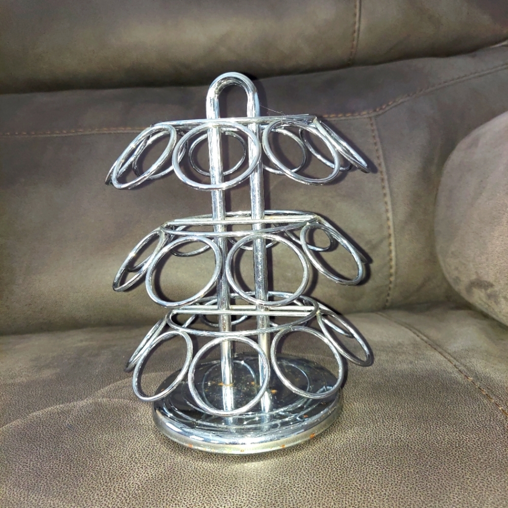 K-cup Coffee Pod holder 24 pods Silver